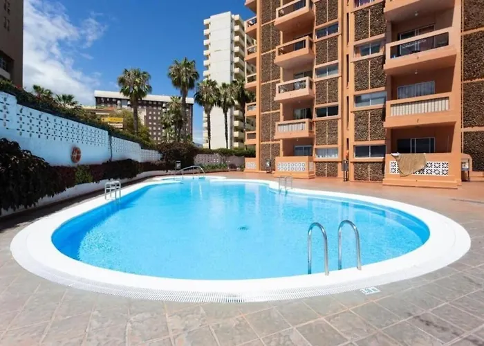 Apartmán Estudio Balcon Y Piscina Valle Luz En Puerto de la Cruz (Tenerife)